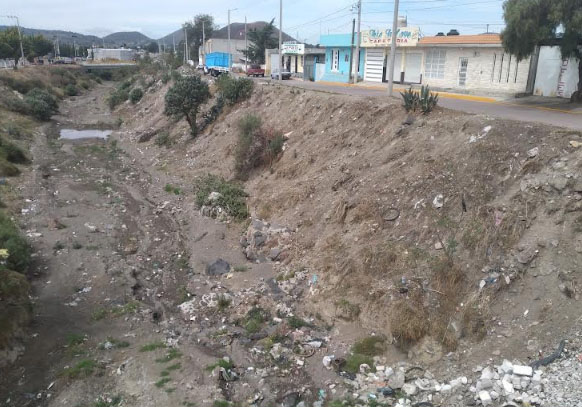 Basura en barrancas es un riesgo ante las lluvias en Serdán