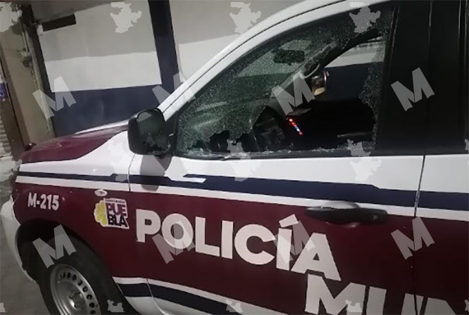 Encapuchados rafaguean comandancia de la policía en Teotlalcingo