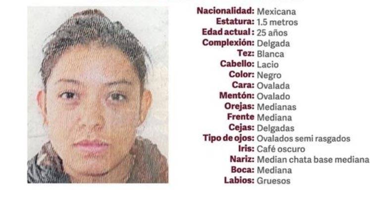Mónica de 25 años desapareció en Chalchicomula