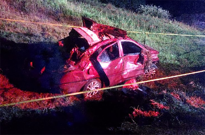 Fallece bebé y adolescente en accidente vial en la carretera Tejocotal-Tlaxco