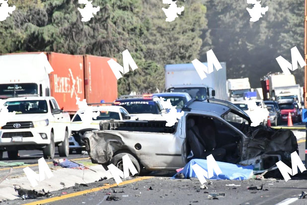 Accidente en la México-Veracruz deja dos personas sin vida