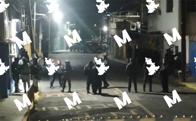 Presunto ladrón es retenido y golpeando en por vecinos en Chiautempan
