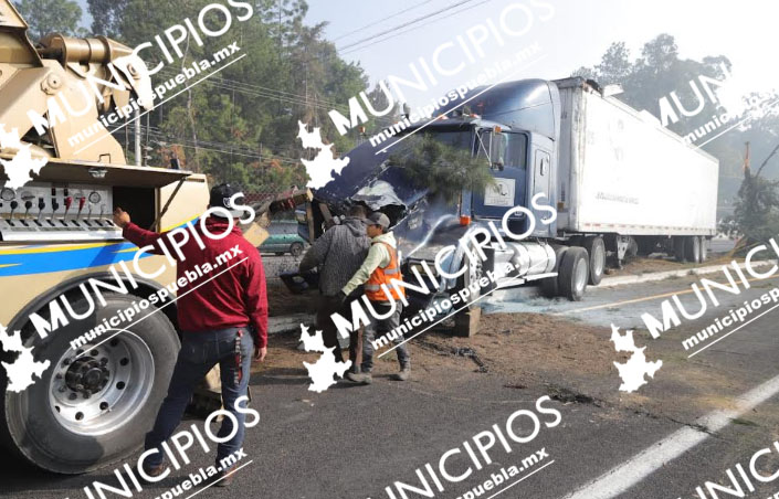 Múltiples accidentes se registran esta mañana en la autopista Tlaxcala-Texmelucan