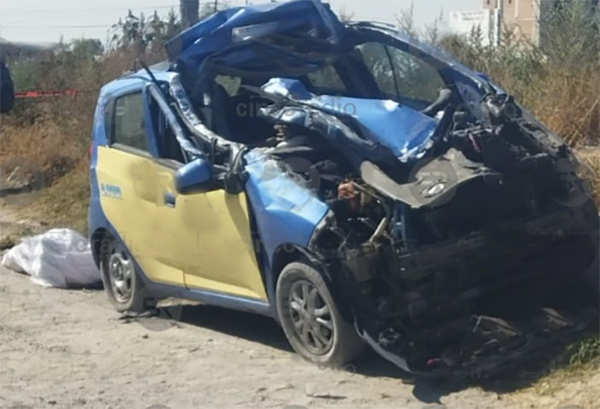 Fallece taxista de Acatzingo en accidente automovilístico
