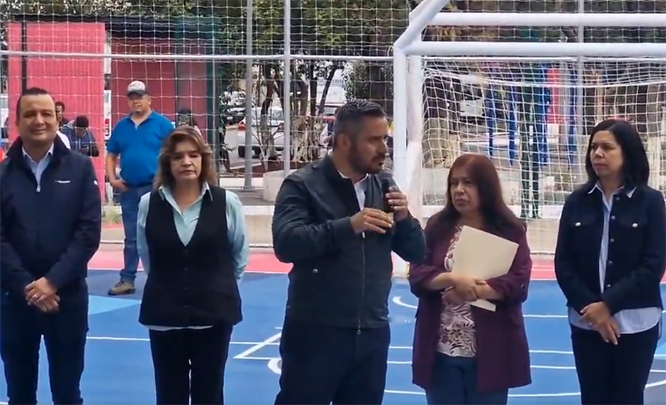 Entrega Adán Domínguez Parque Juan Pablo II