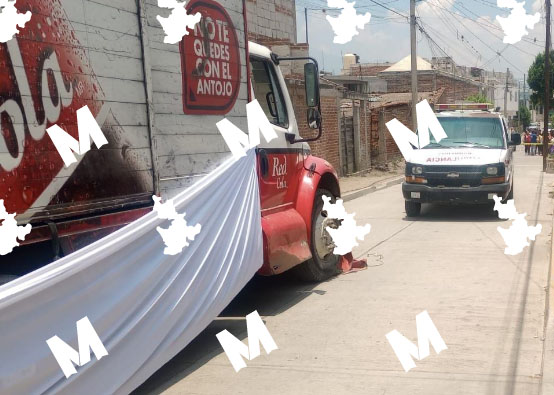Camión de Red Cola aplasta a abuelita en calles de Texmelucan