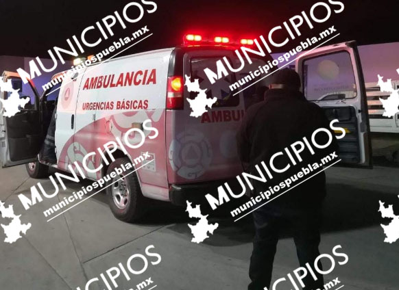 Balean a hombre y es trasladado al Hospital de Texmelucan en calidad de detenido
