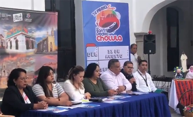 Más de 450 mil visitantes recibirán en la Feria de San Pedro Cholula