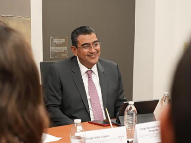Céspedes se reunirá con Cámara de Comercio México-USA para atraer inversión a Puebla