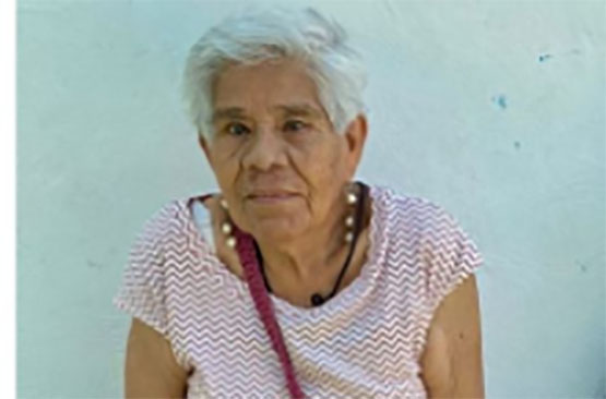 Dolores de 87 años se extravió en la zona del Parque Ecológico