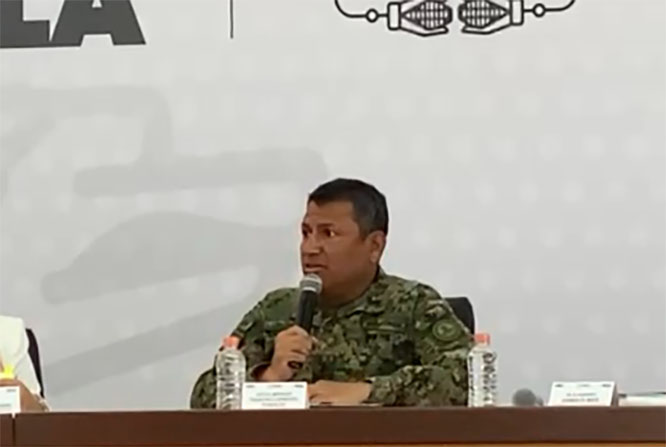 No daremos ni un paso atrás tras difusión de videomensaje del CJNG: SSP