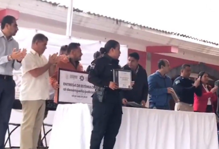 Reconocer a Omar Muñoz a elementos de seguridad pública