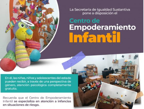Centro de Empoderamiento Infantil dará apoyo psicológico gratis a niños poblanos