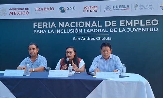 Anuncian la Feria Nacional de Empleo en San Andrés Cholula