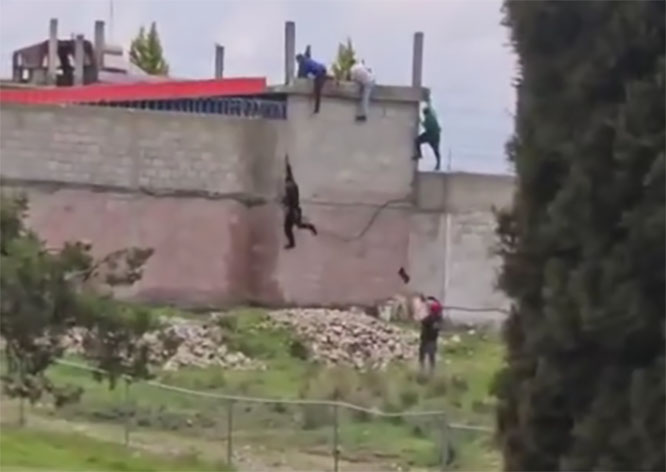 Internos huyen de un anexo en Tlaxcala
