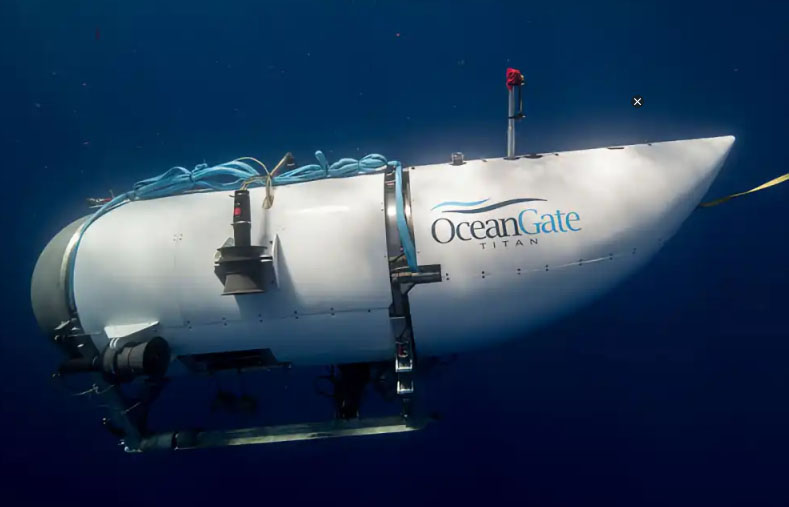 Hallan posibles restos de submarino que se dirigía al Titanic