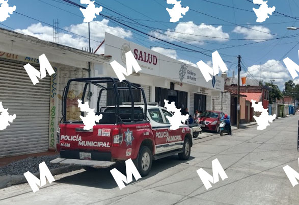 Tras asalto policías de Texmelucan resguardan Centro de salud de Moyotzingo