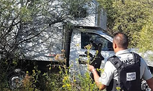 GN recupera en Tochtepec camioneta robada en Huitziltepec