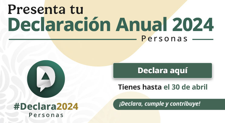 SAT da hasta el 30 de abril para declaración anual