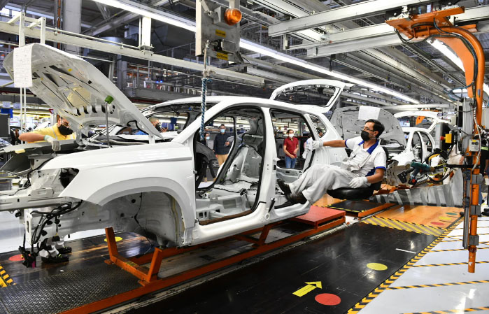 Volkswagen México registra alza de 20.4% en la producción de vehículos