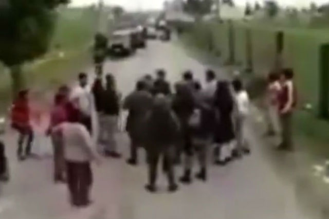 VIDEO: Militares son atacados por huachicoleros de Texmelucan