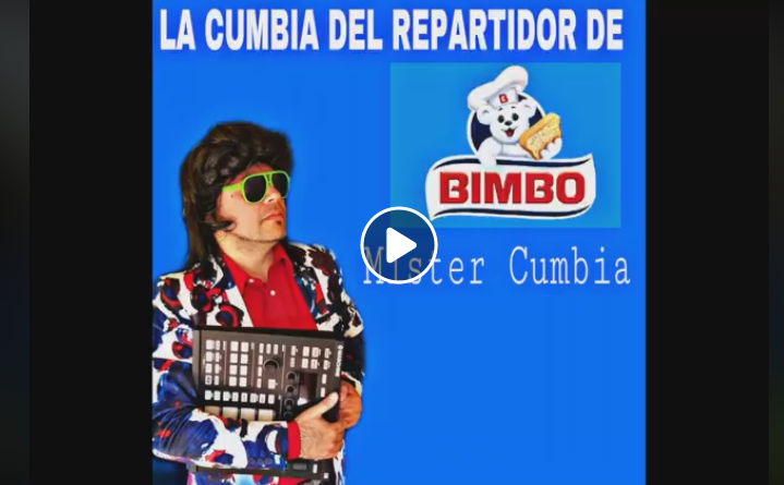 VIDEO Ya tiene cumbia el repartidos de Bimbo