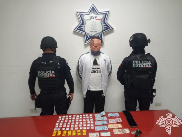 Detiene SSP a integrante del Cártel de Los Sinaloa en Puebla capital