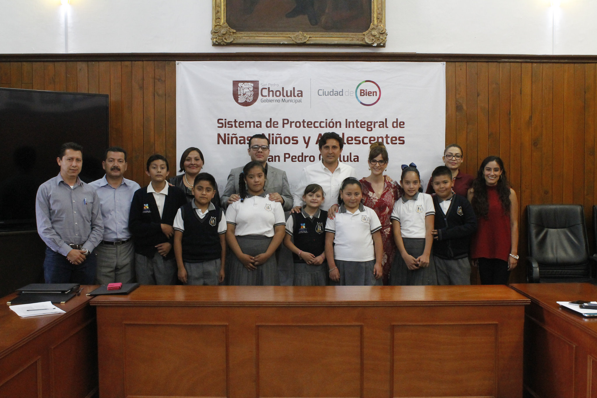  San Pedro Cholula instala Sistema de Protección para menores