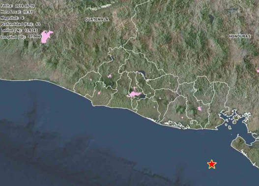 Sismo de 5.7 cimbra Nicaragua y El Salvador