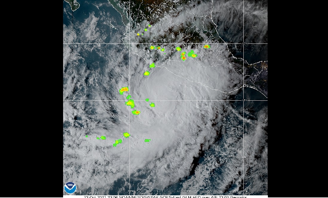 Rick impactará tierra el domingo como huracán categoría 2 