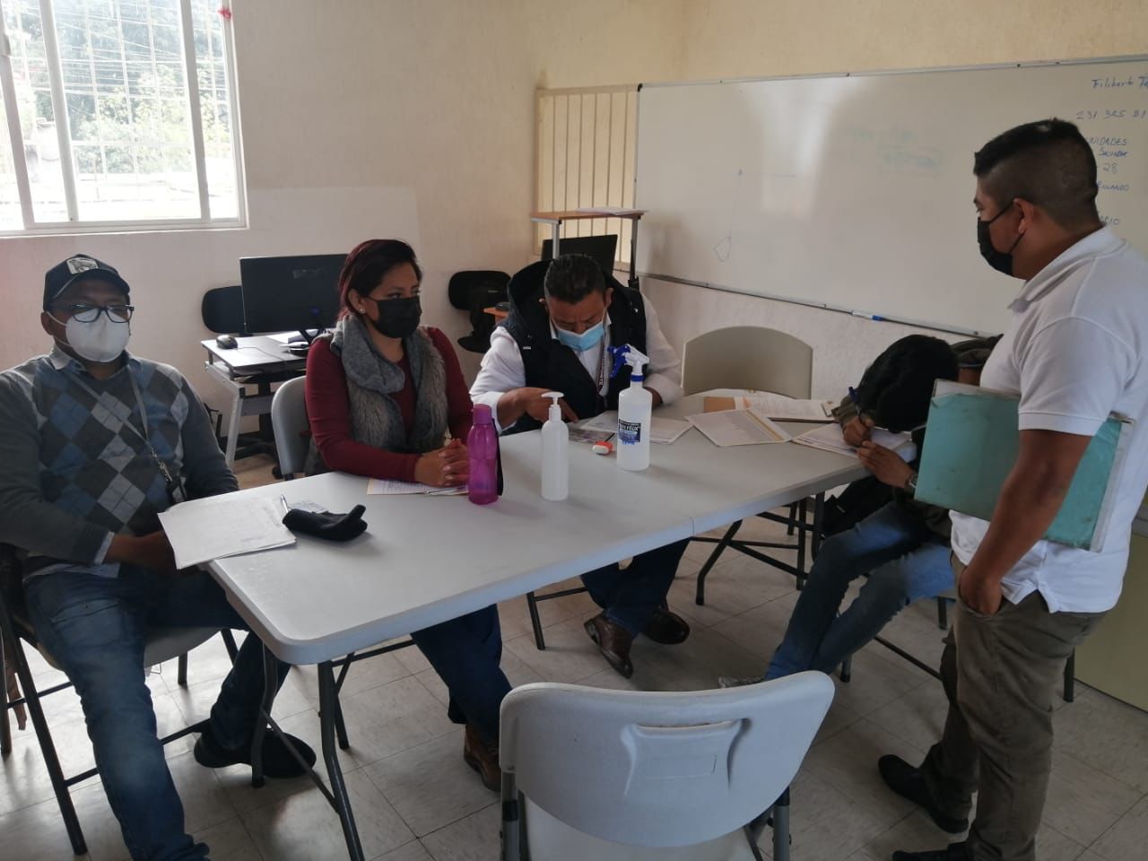 Aplican el antidoping a choferes del transporte en Tecamachalco, Teziutlán y Tehuacán