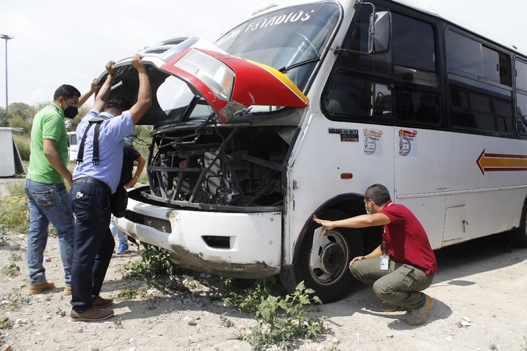 Por irregulares, sacan de circulación a 22 unidades de transporte público