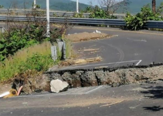 No es socavón es un deslizamiento de tierra lo de Atlixco