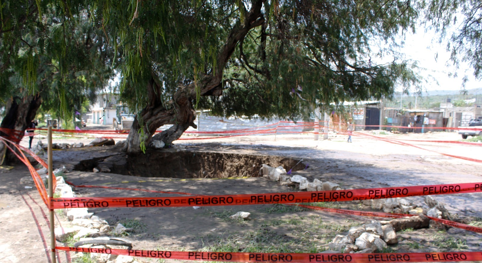 Zona del socavón de Tehuacán registra hundimiento de hasta 2 cm por año: IGAVIM 