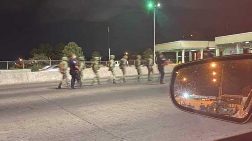 Detienen a militares mexicanos que cruzaron accidentalmente la frontera con EU