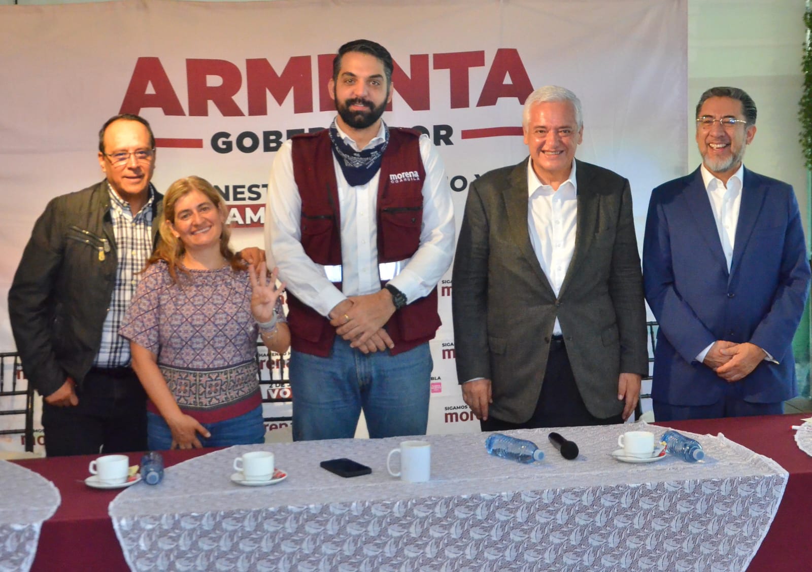 Sólo Armenta y candidatos de Morena aseguran programas sociales: Godina Herrera