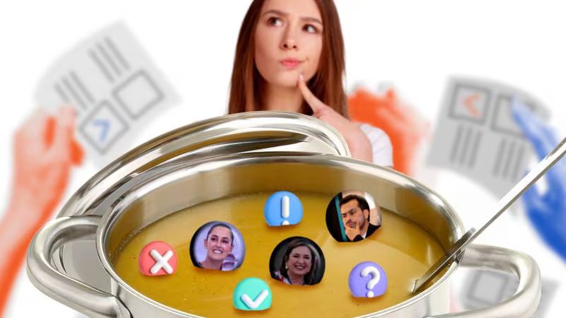 Las encuestas y la olla de sopa