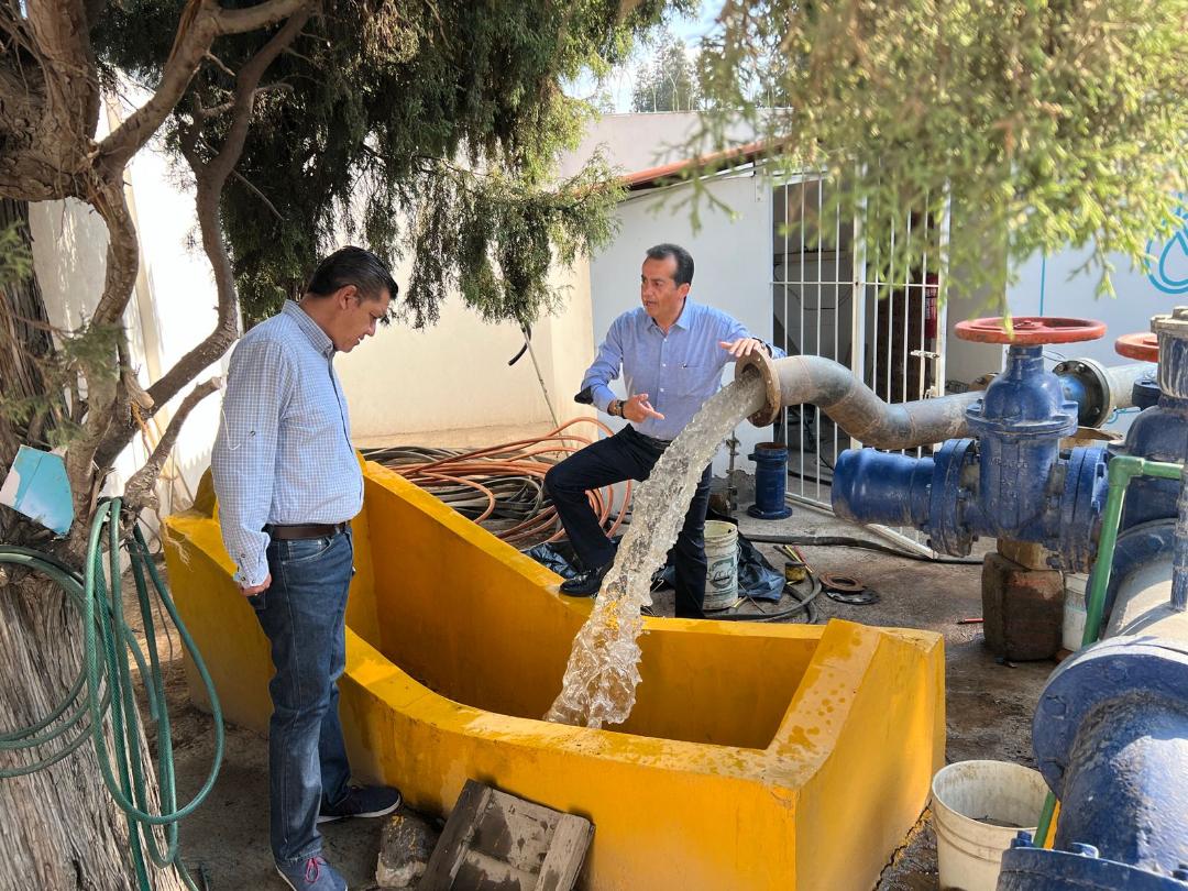 SOSAPACH da mantenimiento a red de abastecimiento de agua en San Pedro Cholula