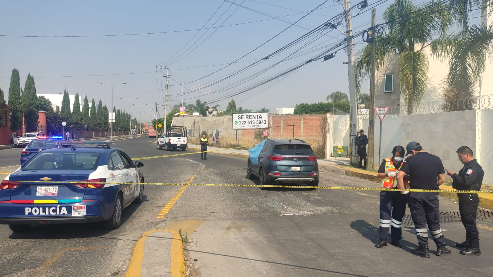 VIDEO De seis disparos le quitan la vida a una mujer en San Pedro Cholula