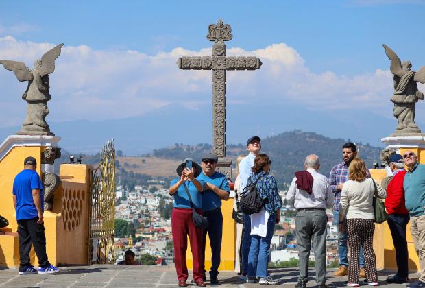 VIDEO Cholula recibe a miles de familias en día festivo