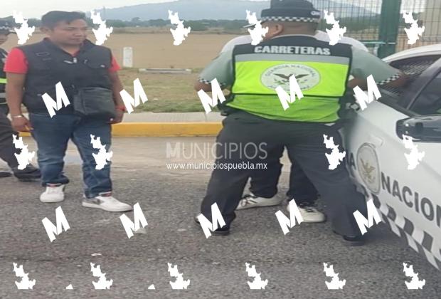 Detienen a escoltas del presidente de Cuyoaco