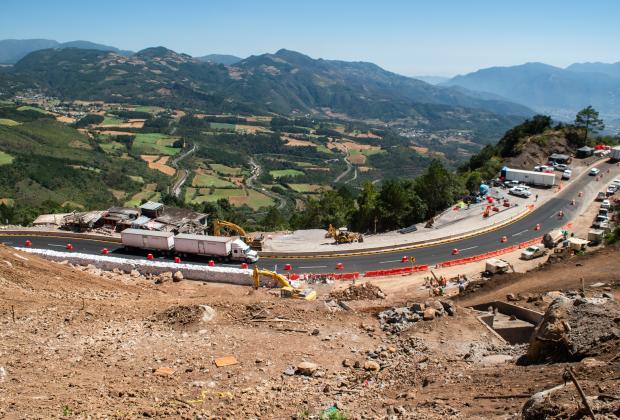 Garantizan correcta operación de camino provisional en la Acatzingo-Ciudad Mendoza