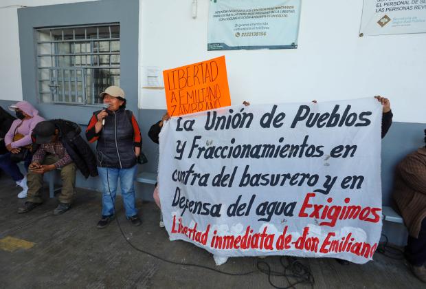 VIDEO Realizan manifestación en CERESO de San Pedro Cholula