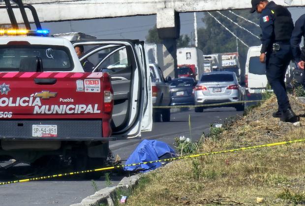 VIDEO Encuentran restos humanos en la Autopista México-Puebla