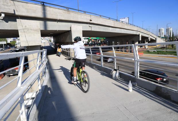 Ya fue reabierta la Ciclovía de la Vía Atlixcáyotl