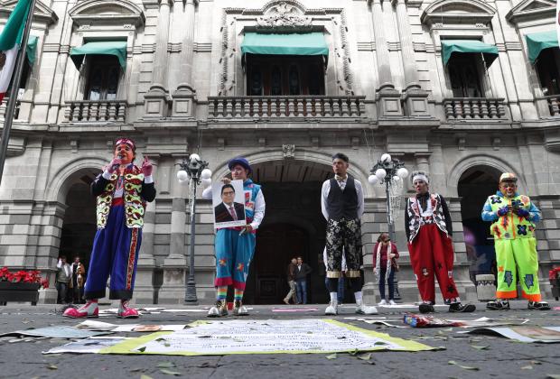 Payasos serán reubicados en otros puntos del Centro Histórico