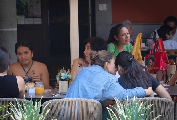 Así lucieron los restaurantes en Puebla por el Día de la Madre