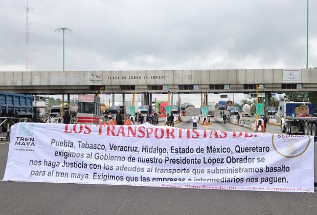 Niega Sedena adeudo a transportistas tras bloqueo de la Puebla-Orizaba