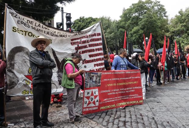 UPVA 28 de Octubre realiza manifestación por los 43 de Ayotzinapa