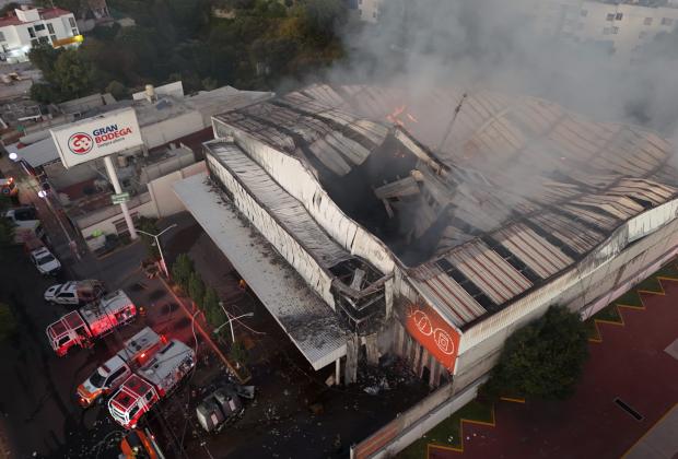 Un indigente, el culpable del incendio en la Gran Bodega de Amalucan